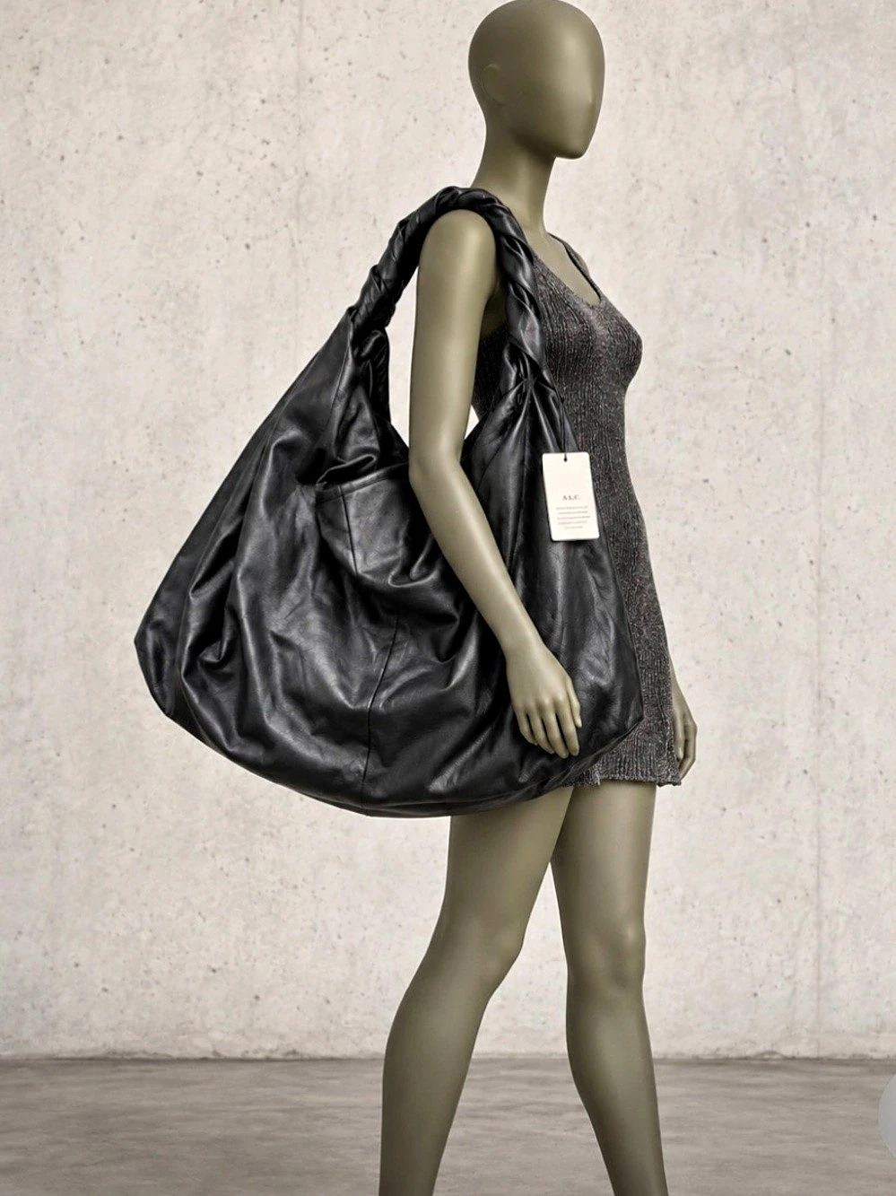 A.L.C. Bag. Black Urban Hobo